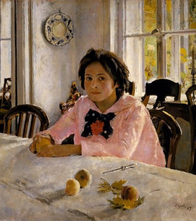 Serov   la ragazza con le pesche